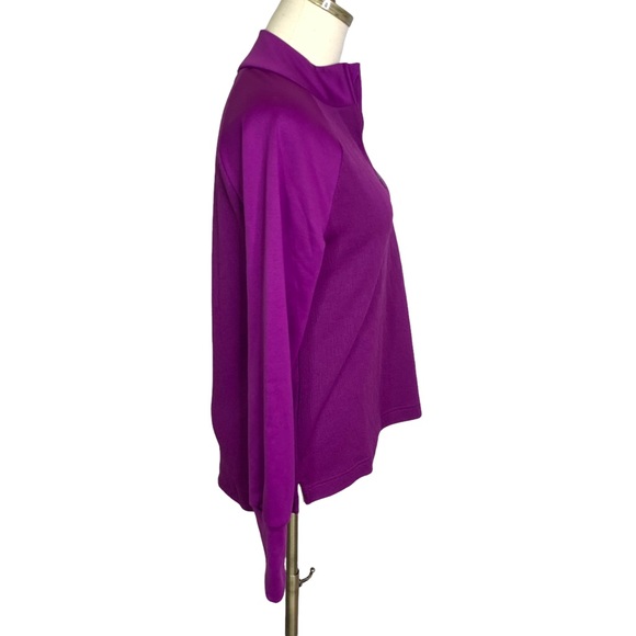 NIKE Purple ¼ Zip Long Sleeve Pullover Jacket XS - Picture 2 of 8